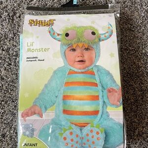 Spirit Lil' Monster Infant Costume - Blue and Green